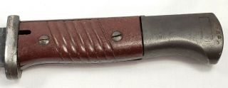 WWII German K98 Mauser Bayonet With Sheath 10