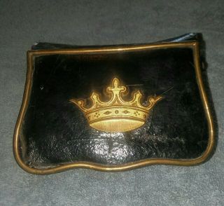 Rare Antique French Imperial Guard Cartridge Box,  Napoleonic Wars - 1860