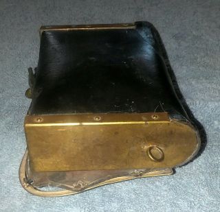 Rare Antique French Imperial Guard Cartridge Box,  Napoleonic Wars - 1860 4