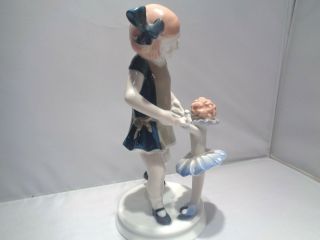 RARE Rosenthal Dancing Girl with Doll Figurine Selb - Bavaria 1004 2