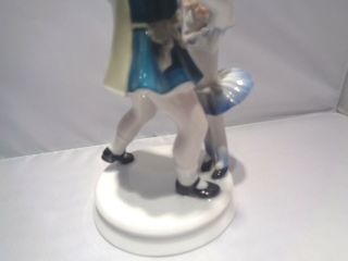 RARE Rosenthal Dancing Girl with Doll Figurine Selb - Bavaria 1004 4