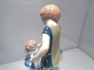 RARE Rosenthal Dancing Girl with Doll Figurine Selb - Bavaria 1004 6