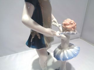 RARE Rosenthal Dancing Girl with Doll Figurine Selb - Bavaria 1004 9