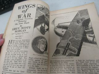 Pre WWII US Air War Comic Book style aviation War action novel July 1937 3