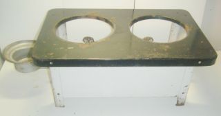 Antique Collectible Kerosene 2 burner Cooking Stove United Stove Company Savoil 2