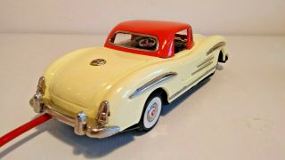 RARE 60´s TIN BATTERY OP MERCEDES BENZ 300 SL NOMURA T.  N.  W/ REMOTE 2