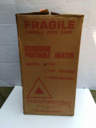 Vintage 730 Perfection Oil Kerosene Parlor Cabin Camping Heater Stove 2