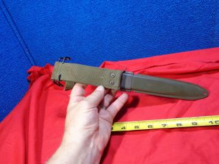 VINTAGE WW2 MILITARY BAYONET FIGHTING KNIFE 11 8