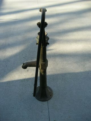 VINTAGE TEMPLE HAND WELL PUMP 12