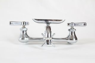 antique faucet kitchen sink | chicago vtg mixing faucet shower victorian deco 3