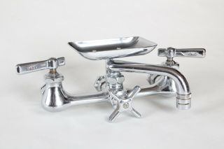 antique faucet kitchen sink | chicago vtg mixing faucet shower victorian deco 9