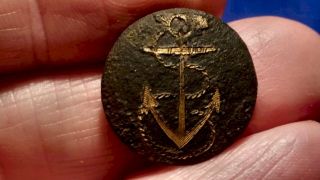 1700s British Royal Navy Officer Coat Button