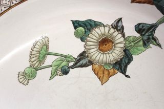Rare Gildea & Walker G&W Sunflower Pattern Late Mayers 1881 - 85 Large Bowl 5