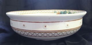 Rare Gildea & Walker G&W Sunflower Pattern Late Mayers 1881 - 85 Large Bowl 7