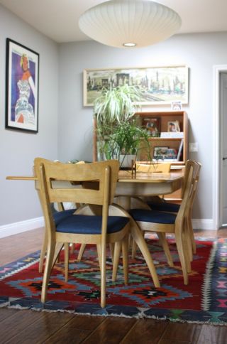 Heywood Wakefield Dining Table and Chairs 2