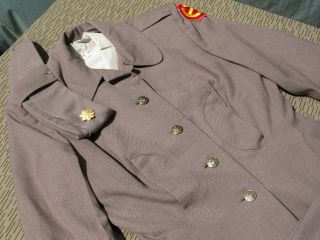 1950 Female Complete Maj.  Uniform Named Skirt & Hat