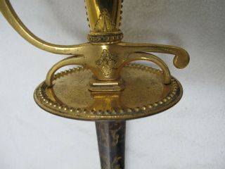 Very fine French smallsword court sword ca.  1780 - 1800,  by Dassier Paris 3