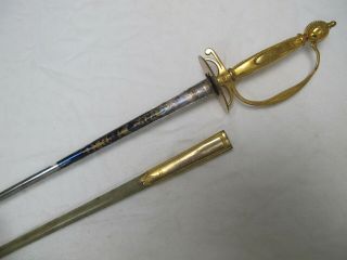Very fine French smallsword court sword ca.  1780 - 1800,  by Dassier Paris 6