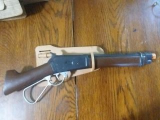 Marx Unfired 17 " Wanted Dead Or Alive Mares Laig With Holster