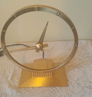 Vintage Jefferson Golden Hour Mystery Clock In