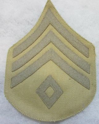 Ww1 First Sergeant Stripe - Cotton