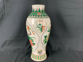 18th/19th C.  CHINESE FAMILLE ROSE PANELS VASE 3