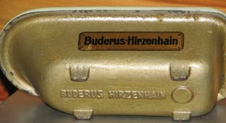 antique BUDERUS HIRZENHAIN CAST IRON Salesman Sample miniature BATHTUB BATH TUB 4