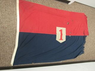 Wwii Era 1st Infantry Divisional Flag Well