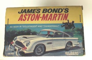 1965 Gilbert James Bond 007 Aston Martin DB5 Owner 12