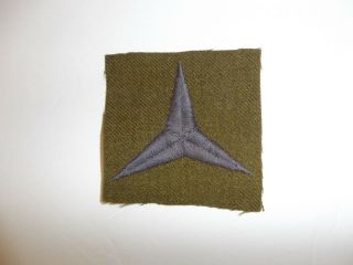 B5206 Ww 1 Us Army Patch 3rd Army Corps Pc2