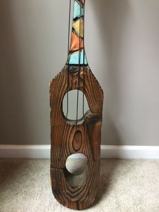 Mid Century Modern Witco Guitar Stringed Instrument Tiki Wall Art 2