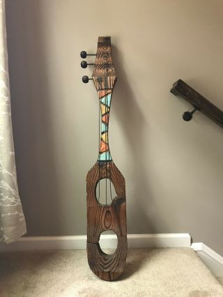 Mid Century Modern Witco Guitar Stringed Instrument Tiki Wall Art 3