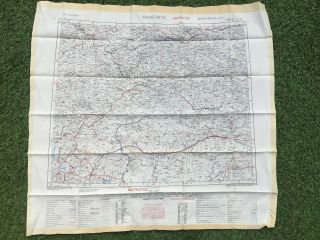 Cold War Issue 1950s British RAF SAS Erzurum Batumi Silk Escape Map 4