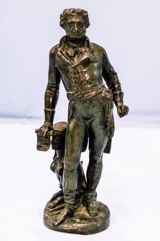 19th Century Bronze Statue France French Napoleon Marshal Jean - Baptiste Kleber 3
