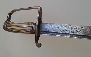 American Revolutionary War British Sword Hanger Circa 1780 - 1784