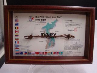 The Wire Fence From Dmz Limited Edition 50th Anniversary Of The Korean War