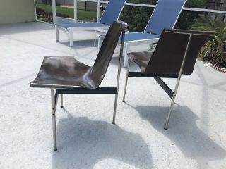 Pr T - chairs William Katavalos,  Littell kelly Mid Century Modern Eames Era 11