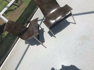 Pr T - chairs William Katavalos,  Littell kelly Mid Century Modern Eames Era 6