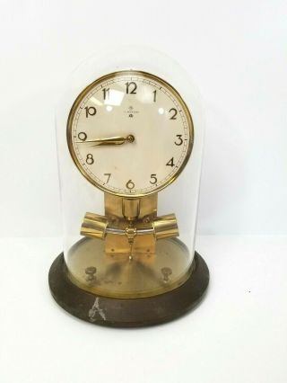 Vintage Junghans Ato Electromagnetic Pendulum Clock Rare - Needs Battery