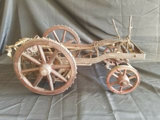 Antique 1800s Salesman Sample Model Farm Equipment - Patent Model? Tiller? Seed?