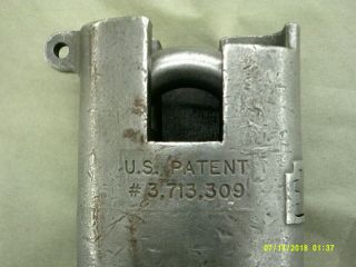 Sargent & Greenleaf Ingersol US 831B Military Security lock 1976 with 1 Key 6