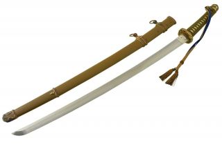 MINTY WWII Japanese Samurai Sword SHIN GUNTO World War 2 NIHONTO KATANA BLADE 2