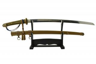 MINTY WWII Japanese Samurai Sword SHIN GUNTO World War 2 NIHONTO KATANA BLADE 4