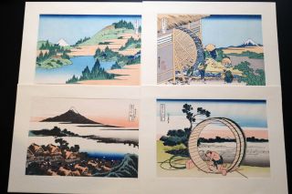 Hokusai Katsushika Fugaku 46 prints Japanese ukiyoe Woodblock print 10