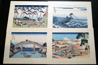 Hokusai Katsushika Fugaku 46 prints Japanese ukiyoe Woodblock print 4