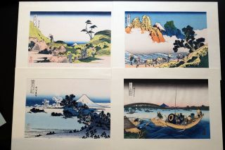 Hokusai Katsushika Fugaku 46 prints Japanese ukiyoe Woodblock print 6