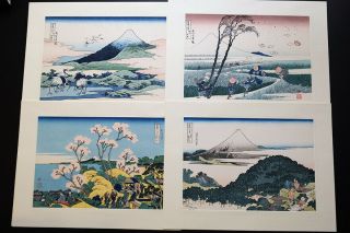 Hokusai Katsushika Fugaku 46 prints Japanese ukiyoe Woodblock print 7