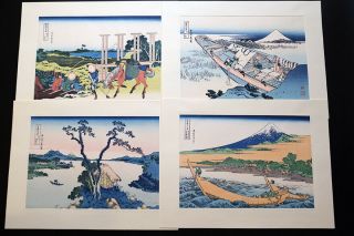 Hokusai Katsushika Fugaku 46 prints Japanese ukiyoe Woodblock print 8