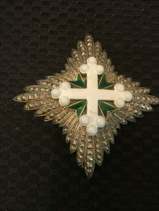 Italy,  Kingdom.  An Order Of St.  Maurice And St.  Lazarus,  I Class Commander Star,