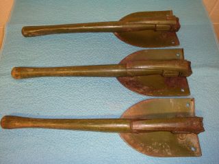 Korean War Shovel - H - W 1952 - 3 Shovels
